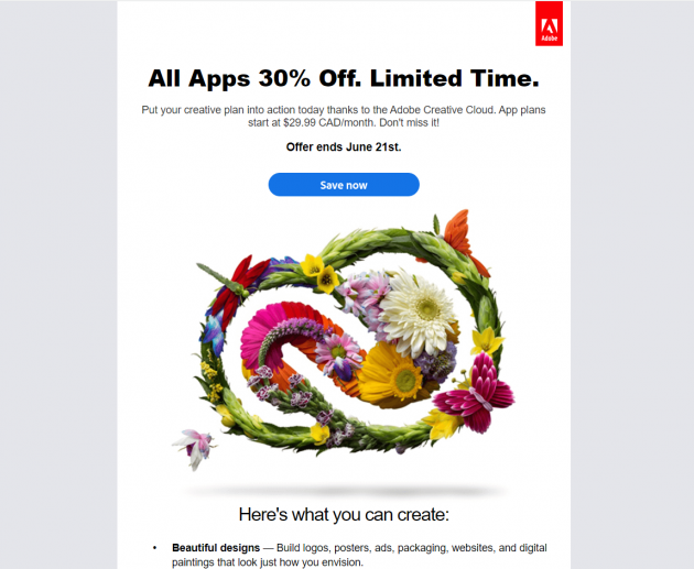 Adobe Email Thumbnail