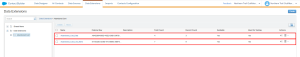 Screenshot of Step 1 in Marketing Cloud Project