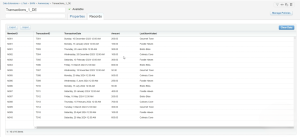 Transactions Data Extension